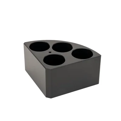 黑色扇形加热模块系列 4孔|孔径28mm|孔深43mm|40ml 样品瓶|阿贝卡ablbberca - ALBBERCA阿贝卡